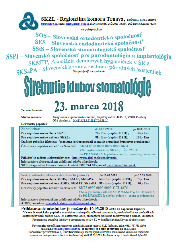 kluby stomatologie